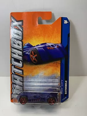 2011 Matchbox MBX CITY Batmobile Blue Car 1:64 Scale • $4.49