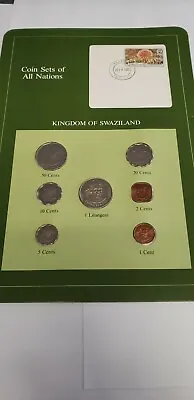 $9.99 • Buy Kingdom Of Swaziland Coin Set 7 Coins 1975-1986