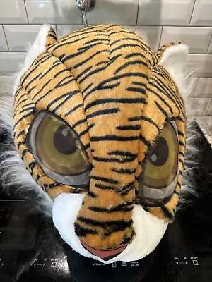Dan Dee Collector’s Choice Tiger Head Mascot Adult Costume Large Mask Plush • $19.99