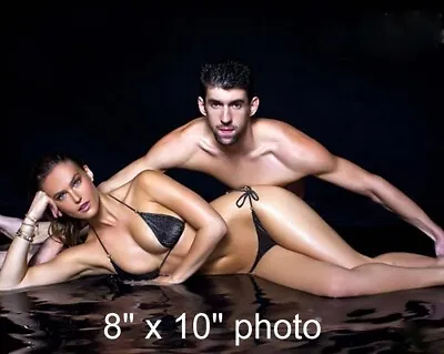 BAR REFAELI Swimsuit Photo With Shirtless MICHAEL PHELPS Celebrity Photo (160) • $14.99