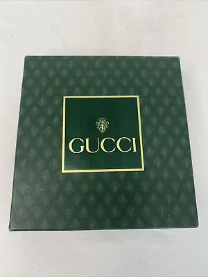 Vintage Gucci Box For Jewelry Watch Wallet With Tissue Paper Green GIFT BOX • $19