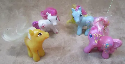 My Little Pony 2008 G3 Hasbro For McDonald's Toy Lot Of 4 Ponies Cake Topper • $2.64