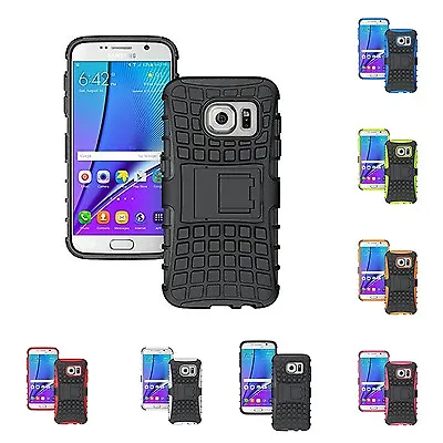 Case For Samsung Galaxy S7 Tough Rugged Double Layer Kickstand Cover • $22.95