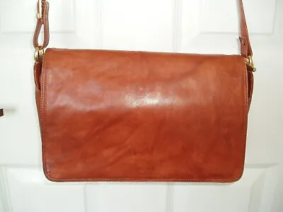 £9.99 • Buy Genuine Leather Crossbody Or Shoulder Bag Tan
