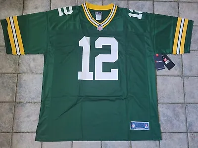 NWT! Pro Line Green Bay Packers AARON RODGERS #12 NFL Football Jersey Size 2XL • $39.99