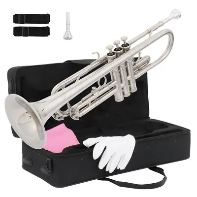 New 6 Colors School Student Band Brass B Flat Bb Trumpet With Case For Beginner • $157.26