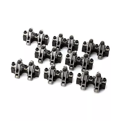 Chevy SBC 350 1.5 Ratio Stainless Steel Shaft Mount Roller Rocker Arm Set • $219.79