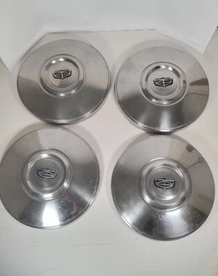 $60 • Buy 73-19 Ford Mercury LTD Torino Police Hubcaps Vintage Dog Dish Set Of 4 10 3/4in