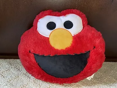 Sesame Street Elmo Plush Small Pillow Stuffed Toy EUC • $14