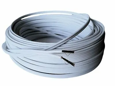 18 Gauge White Speaker Wire Home Marine Boat Car Audio Stereo Cable 20 Feet  • $6.88