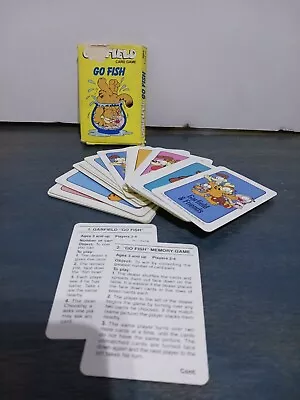 Vintage 1978 Garfielf Go Fish Card Game - Missing 4 Cards • $3.74