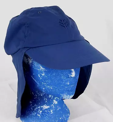 Coolibar Sport Baseball Hat Cap Size YOUTH L/XL Blue Sun Protection • $14.99