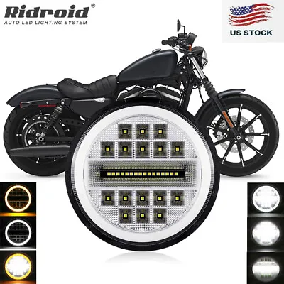 5 3/4  5.75  LED Headlight Hi/Lo DRL For Harley-Davidson Sportster XL 1200 883 • $30.99