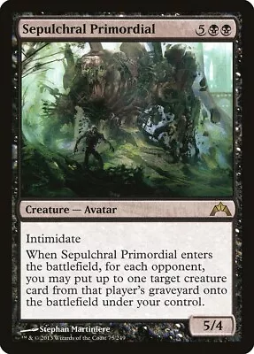 Sepulchral Primordial NM Gatecrash GTC Magic Gathering Card MTG EDH Sauron • $2.49