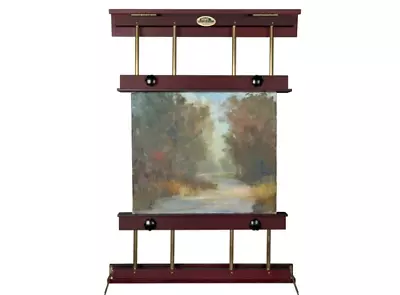 Rue WAll Display & Painting Easel Medium - 32in - Mahogany Canvases Up To 40in • $415