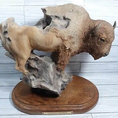 Mill Creek Studios Buffalo Sculpture Ancient Promise Limited Edition Signed • $300