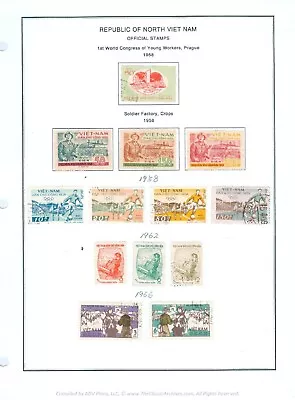 Vietnam Printable Stamp Album Over 250 Pages And Completed The Collection • $11.50