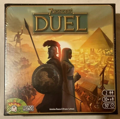 “7 Wonders Duel” Game Repos Production **New & Factory Sealed** • £14.99