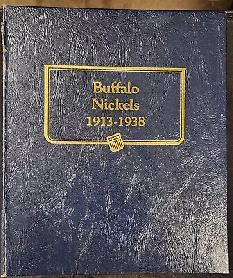 Whitman Classic Album #9115: Buffalo Nickels - 1913-1938 Used - Light Damage • $18.99