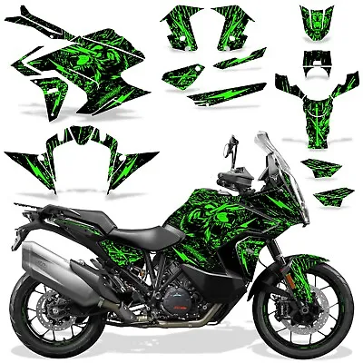 Dirt Bike Graphics Kit Decal Sticker Wrap For KTM 1290 Super Adventure S NW GRN • $119.95