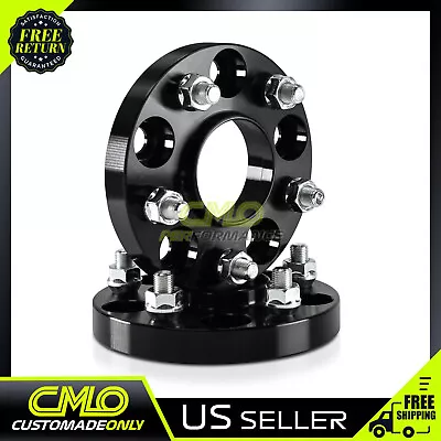 2) 17mm Black Hubcentric Wheel Spacers 5x4.5 Fits 2015-22 Mustang 20-22 Explorer • $84.84