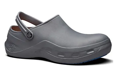 WearerTech Protect Unisex Non-Slip Grey  Work Clog With Safety Toe Cap | Chefs • £14.99