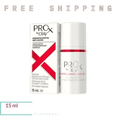 $145.26 • Buy 15 Ml ProX By Olay Anti-Aging Eye Restoration Complex Cream Skincare Treatment