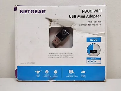 Netgear N300 Wifi USB Mini Adapter- WNA3100M • $40