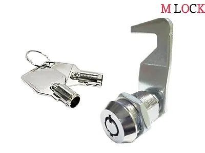 $15.95 • Buy Homak Toolbox Lock 5/8  Tubular Cam Lock Replacement 180 Degree Cabinet Drawer 