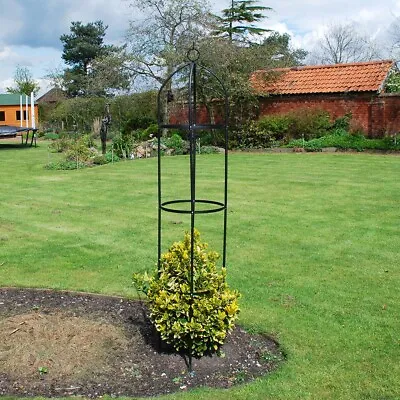 £10.99 • Buy 1.9M Metal Steel Garden Obelisk Rose Plant Flower Climber Home Trellis Support