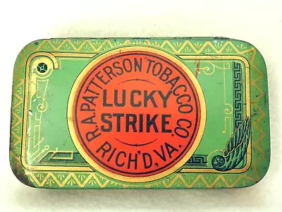 Vintage Lucky Strike Cut Plug Tobacco Tin • $19.95