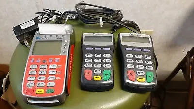 *NICE* VeriFone Vx520 Credit Card Reader Plus 2x PINpads 1000se W/ PS And Cables • $40