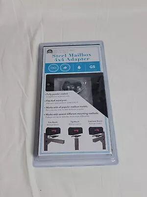 Architectural Steel Mailbox 4X4 Adapter Mounting Plate 7540B-10 • $14