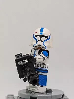 LEGO Star Wars Custom Printed Minifig 501st Legion Elite Clone Heavy Trooper  • $29.99