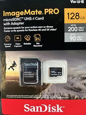 SanDisk SDSQXBZ-128G-AWCKA 128GB UHS Speed Class 1 Memory Card • $12