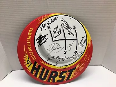 Hurst Shifter Autographed Metal Sign By (11) Nascar Drivers Earnhardt Dillon • $44.99