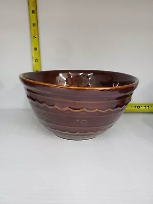 MarCrest Daisy Dot 8” Mixing Bowl Vintage Stoneware USA • $8