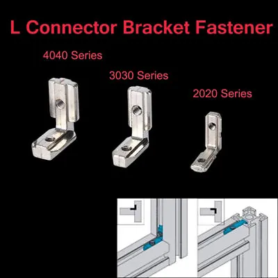 10pcs T Slot 2020 3030 Aluminum Profile Interior Corner Connector Joint Bracket • $5.29