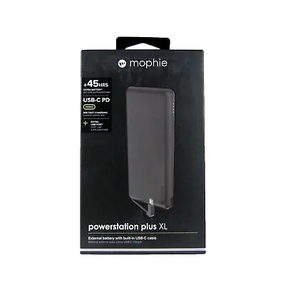 Mophie Battery Power Bank Powerstation Plus Xl Builtin Usb-c Power Delivery 4139 • $89.95