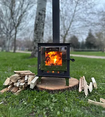 Camping Wood Stove Tiny Wood Stove For Tent Van Boat And Camping. • $350