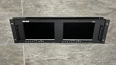 Marshall V-MD702 Dual High-resolution Rack Mount Video Monitors 3RU • $499