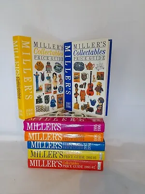 Millers Collectables Price Guide Book Bundle Of  7 Hard Cover Books • £19.99