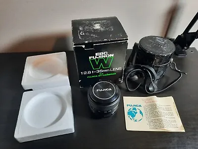 READ DESCRIPTION - EBC Fujinon W 35mm F/2.8 W/ Box Case Insert - M42 Fujica • $59.50