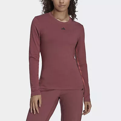 $14 • Buy Adidas Authentic Balance Yoga Long Sleeve Tee Women's