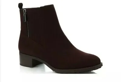 £21.42 • Buy R/100*Good For The Sole - Brown 'Grape' Block Heel Ankle Boots Women's Size UK 4
