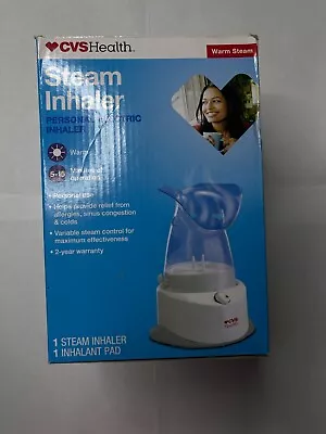 New CVS Warm Steam Inhaler Personal Electric Inhaler Allergies Sinus Congestion • $24.99