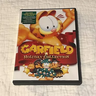 Garfield Holiday Collection DVD - 5 TV Specials Christmas Thanksgiving Halloween • $21.91