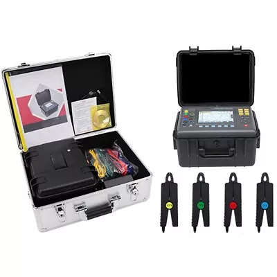 Power Quality Analyzer Meter 3 Phase Power Analyzer With Current 10mA To 10.0A • $2480