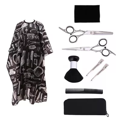  Hair Trimming Kit Professional Shears Razor Haircut Supplies • £24.65