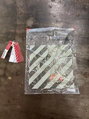 2013 Virgil Abloh Off-White Product Zip Bag With Hang Tags Retail Packaging • $30